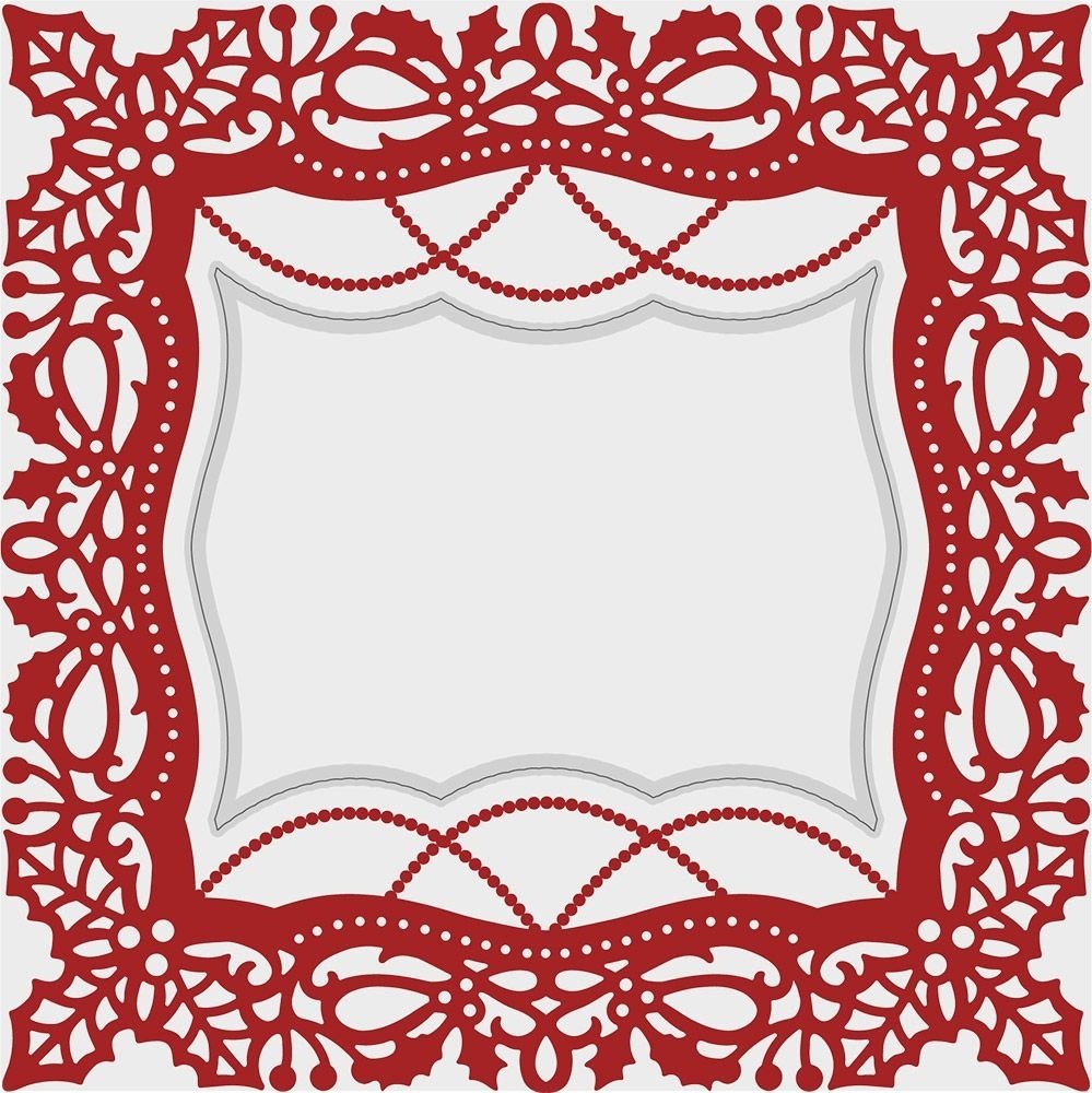 Crafter's Companion Vintage Christmas Festive Frame Cut & Emboss Folder (NG-VIN-CEF-FFRA) Crafter's Companion Vintage Christmas Festive Frame Cut & Emboss Folder (NG-VIN-CEF-FFRA)