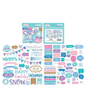 Doodlebug Design Inc. Winter Wonderland Chit Chat (95pcs) (6529) Doodlebug Design Inc. Winter Wonderland Chit Chat (95pcs) (6529)