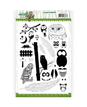 Amy Design Amazing Owls Clear Stamp Set (ADCS10070)