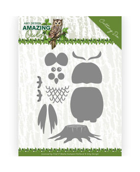 Amy Design Amazing Owls Build Up Owl Die (ADD10216) Amy Design Amazing Owls Build Up Owl Die (ADD10216)