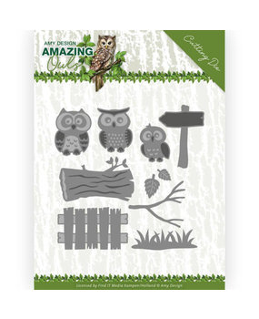 Amy Design Amazing Owls Owl Family Die (ADD10217) Amy Design Amazing Owls Owl Family Die (ADD10217)