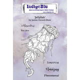 IndigoBlu Jellyfish A6 Rubber Stamps (IND0670)
