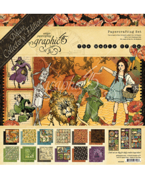Graphic 45 The Magic of Oz 12x12 Inch Deluxe Collector's Edition (4501899) Graphic 45 The Magic of Oz 12x12 Inch Deluxe Collector's Edition (4501899)