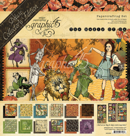Graphic 45 Deluxe Collector's Edition Pack 12X12 Secret Garden 