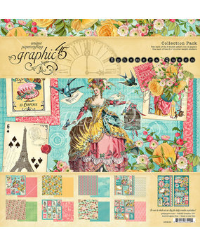 Graphic 45 Ephemera Queen 12x12 Inch Collection Pack (4502104) Graphic 45 Ephemera Queen 12x12 Inch Collection Pack (4502104)