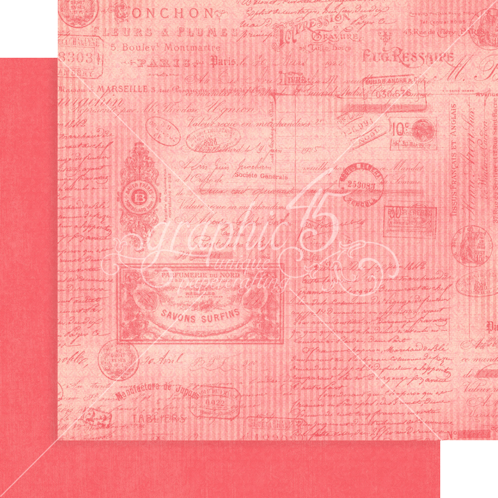 Graphic 45 Ephemera Queen 12x12 Inch Patterns & Solids (4502105)