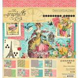 Graphic 45 Ephemera Queen 8x8 Inch Paper Pad (4502103)