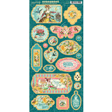 Graphic 45 Ephemera Queen Chipboard (4502106)