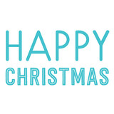 Simply Creative Happy Christmas Large Clear Stamps (SCSTP038X20)