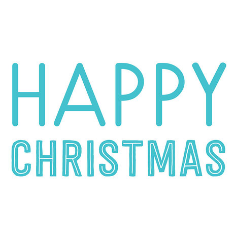 Simply Creative Happy Christmas Large Clear Stamps (SCSTP038X20) Simply Creative Happy Christmas Large Clear Stamps (SCSTP038X20)