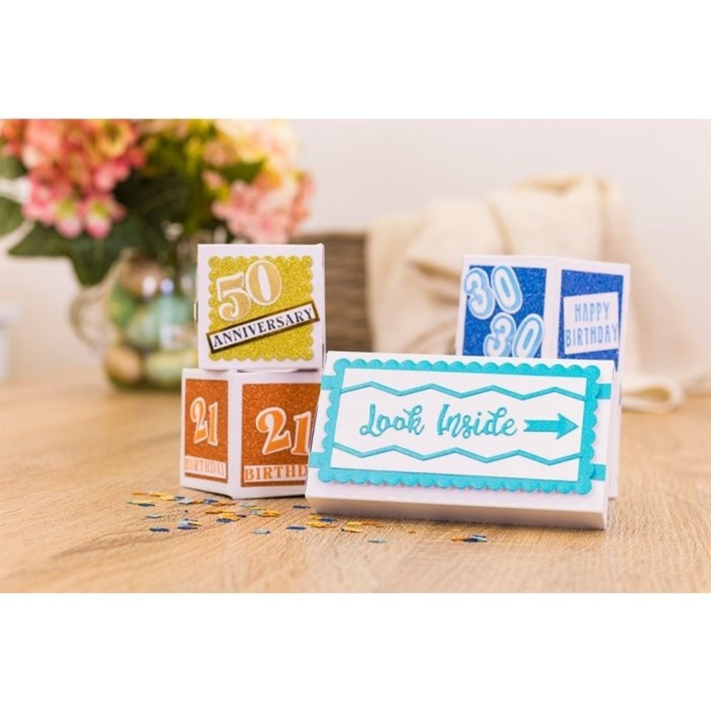 Gemini Milestone Celebrations Stamp & Die (GEM-STD-MICEL)