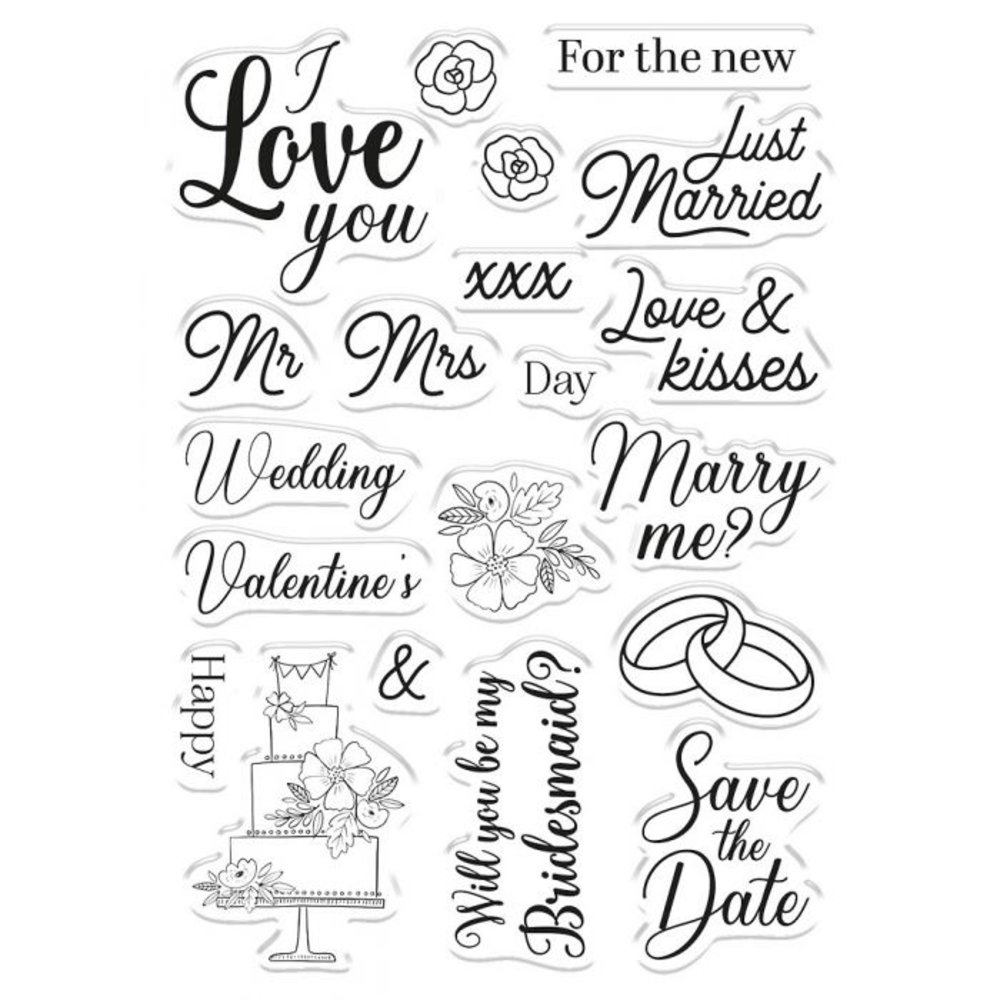 Gemini Love and Marriage Stamp & Die (GEM-STD-LOVMA)