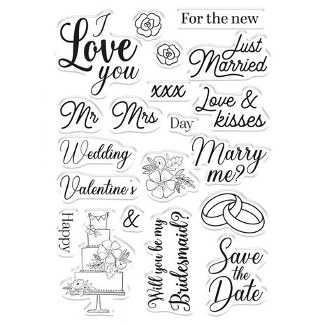 Gemini Love and Marriage Stamp & Die (GEM-STD-LOVMA)