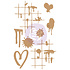 Ink & Splatters Chipboard Diecut (647308) Ink & Splatters Chipboard Diecut (647308)