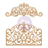 Prima Marketing Inc Flourish Gate Chipboard Diecut (647339)*
