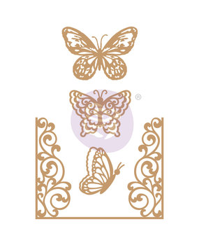 Prima Marketing Inc Butterfly Flight Chipboard Diecut (647346)*