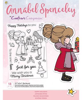 Crafter's Companion Annabel Spenceley Happy Holidays Clear Stamps (AS-STP-HAPAYS) Crafter's Companion Annabel Spenceley Happy Holidays Clear Stamps (AS-STP-HAPAYS)