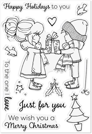 Crafter's Companion Annabel Spenceley Happy Holidays Clear Stamps (AS-STP-HAPAYS) Crafter's Companion Annabel Spenceley Happy Holidays Clear Stamps (AS-STP-HAPAYS)