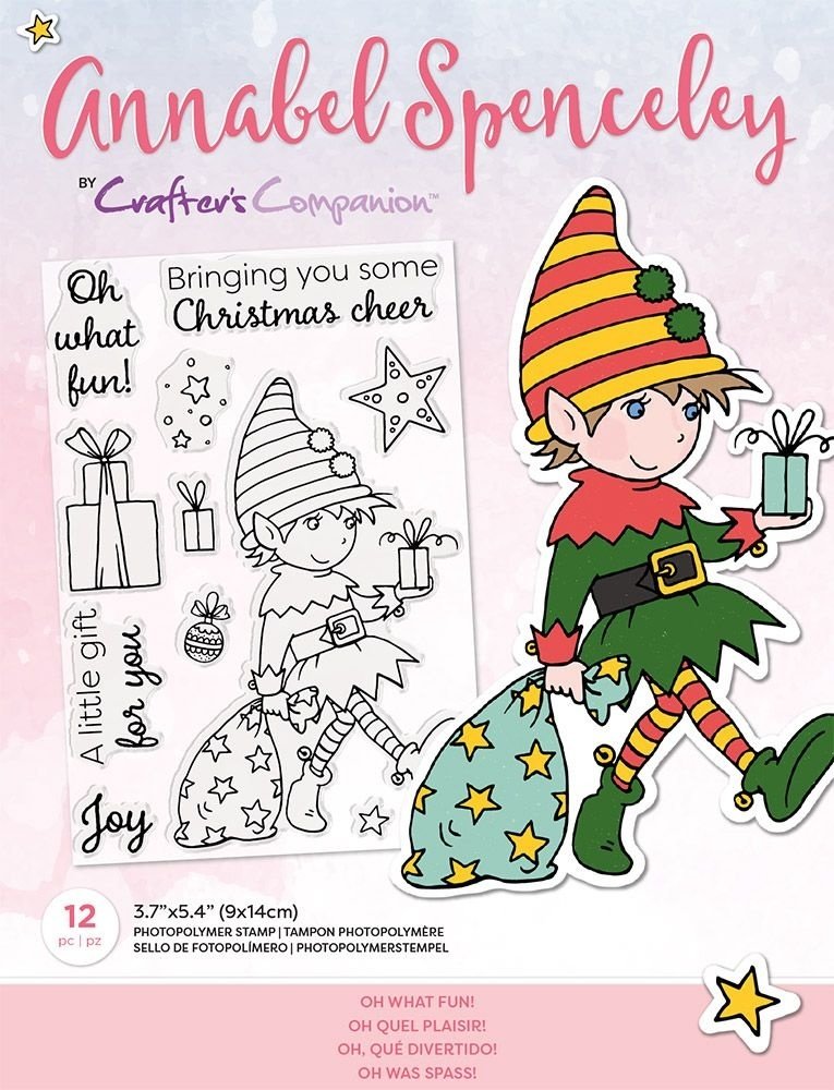 Crafter's Companion Annabel Spenceley Oh What Fun! Clear Stamps (AS-STP-OHWFUN) Crafter's Companion Annabel Spenceley Oh What Fun! Clear Stamps (AS-STP-OHWFUN)