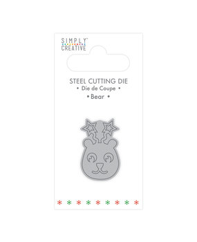 Simply Creative Bear Christmas Die (SCDIE140X20) OP=OP! Simply Creative Bear Christmas Die (SCDIE140X20) OP=OP!