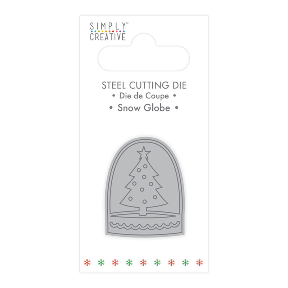 Simply Creative Snow Globe Christmas Die (SCDIE136X20) OP=OP! Simply Creative Snow Globe Christmas Die (SCDIE136X20) OP=OP!