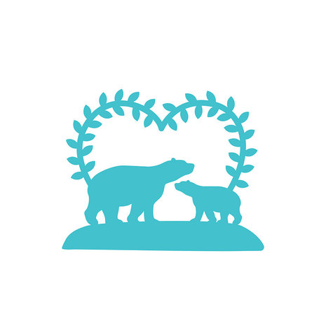 Simply Creative Polar Bear Christmas Die (SCDIE141X20) OP=OP!