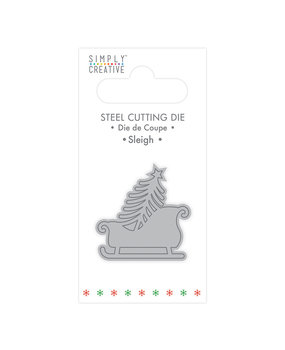 Simply Creative Sleigh Christmas Die (SCDIE142X20) OP=OP! Simply Creative Sleigh Christmas Die (SCDIE142X20) OP=OP!