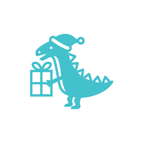 Simply Creative Dinosaur Christmas Die (SCDIE144X20) OP=OP!