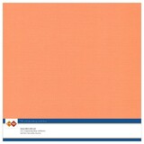 Card Deco Linen Cardstock Soft Orange 10 Vel 30,5x30,5 cm (LKK-SC10)