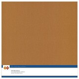 Card Deco Linen Cardstock Coffee Brown 10 Vel 30,5x30,5 cm (LKK-SC12)