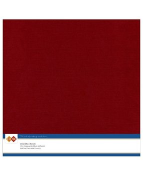 Card Deco Linen Cardstock Burgundy 10 Vel 30,5x30,5 cm (LKK-SC14) Card Deco Linen Cardstock Burgundy 10 Vel 30,5x30,5 cm (LKK-SC14)