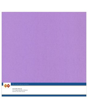 Card Deco Linen Cardstock Lilac 10 Vel 30,5x30,5 cm (LKK-SC17)