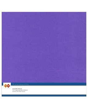 Card Deco Linen Cardstock Violet 10 Vel 30,5x30,5 cm (LKK-SC18) Card Deco Linen Cardstock Violet 10 Vel 30,5x30,5 cm (LKK-SC18)