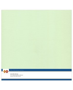 Card Deco Linen Cardstock Light Green 10 Vel 30,5x30,5 cm (LKK-SC19)