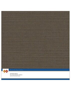 Card Deco Linen Cardstock Chocolate Brown 10 Vel 30,5x30,5 cm (LKK-SC33) Card Deco Linen Cardstock Chocolate Brown 10 Vel 30,5x30,5 cm (LKK-SC33)