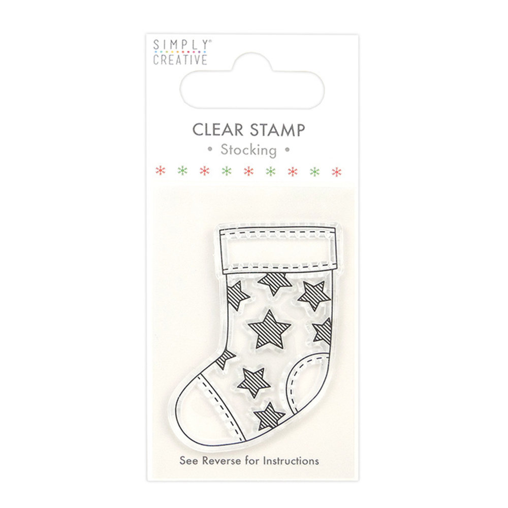 Simply Creative Stocking Clear Stamps (SCSTP032X20) Simply Creative Stocking Clear Stamps (SCSTP032X20)