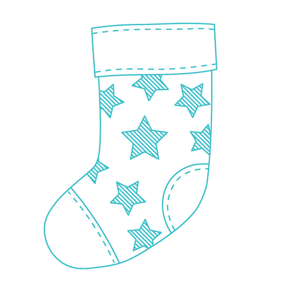 Simply Creative Stocking Clear Stamps (SCSTP032X20) Simply Creative Stocking Clear Stamps (SCSTP032X20)