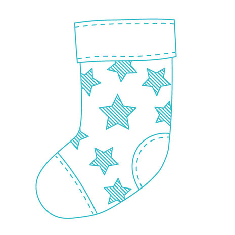 Simply Creative Stocking Clear Stamps (SCSTP032X20) Simply Creative Stocking Clear Stamps (SCSTP032X20)
