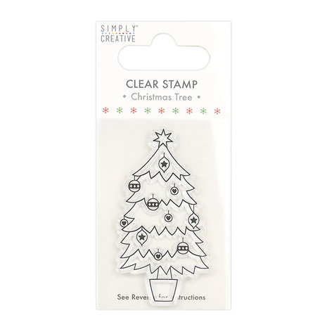 Simply Creative Christmas Tree Clear Stamps (SCSTP033X20) Simply Creative Christmas Tree Clear Stamps (SCSTP033X20)