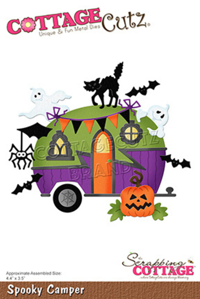 Scrapping Cottage CottageCutz Spooky Camper (CC-815) Scrapping Cottage CottageCutz Spooky Camper (CC-815)
