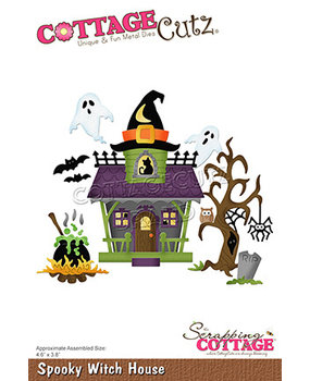 Scrapping Cottage CottageCutz Spooky Witch House (CC-817) Scrapping Cottage CottageCutz Spooky Witch House (CC-817)