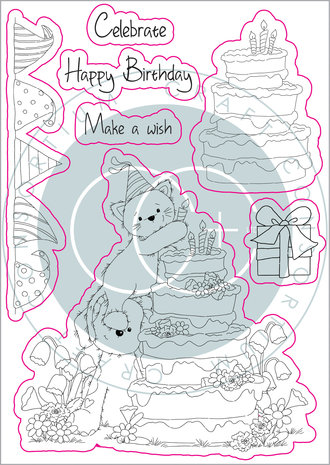 Craft Consortium The Gift of Giving Make a Wish Clear Stamps (CCSTMP039) Craft Consortium The Gift of Giving Make a Wish Clear Stamps (CCSTMP039)