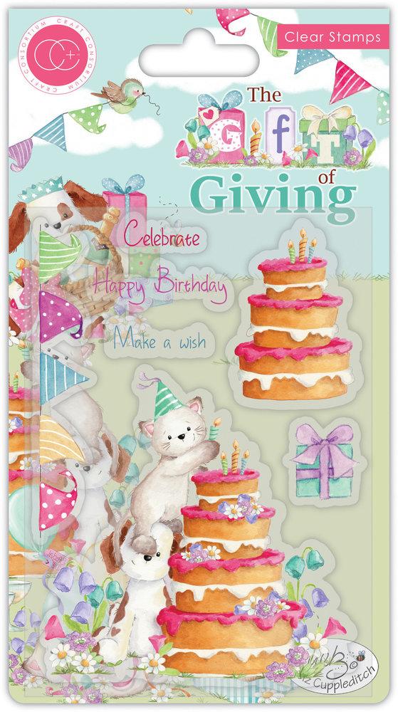 Craft Consortium The Gift of Giving Make a Wish Clear Stamps (CCSTMP039) Craft Consortium The Gift of Giving Make a Wish Clear Stamps (CCSTMP039)