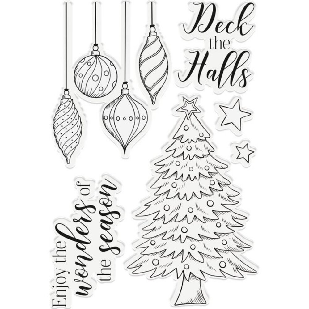 Crafter's Companion Deck the Halls Clear Stamps (CC-STP-DECK) Crafter's Companion Deck the Halls Clear Stamps (CC-STP-DECK)