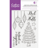 Crafter's Companion Deck the Halls Clear Stamps (CC-STP-DECK)