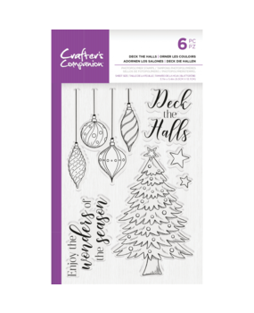 Crafter's Companion Deck the Halls Clear Stamps (CC-STP-DECK) Crafter's Companion Deck the Halls Clear Stamps (CC-STP-DECK)