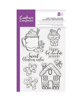 Crafter's Companion Sweet Christmas Clear Stamps (CC-STP-SWEETC) Crafter's Companion Sweet Christmas Clear Stamps (CC-STP-SWEETC)