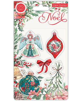 Craft Consortium Noel Decorations Clear Stamps (CCSTMP044) Craft Consortium Noel Decorations Clear Stamps (CCSTMP044)