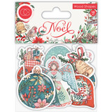 Craft Consortium Noel Wood Shapes (CCWDNS009)