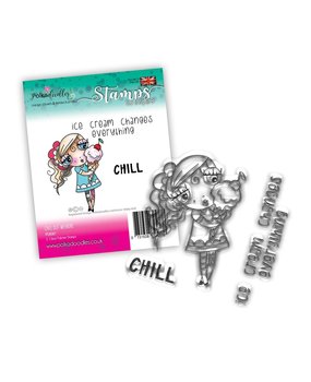 Polkadoodles Weirdre Changes Clear Stamps (PD8067)